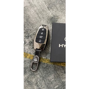 Vỏ ốp khoá xe hơi - Bọc chìa smartkey ô tô Hyundai Santafe 2021 2022 Tucson 2022