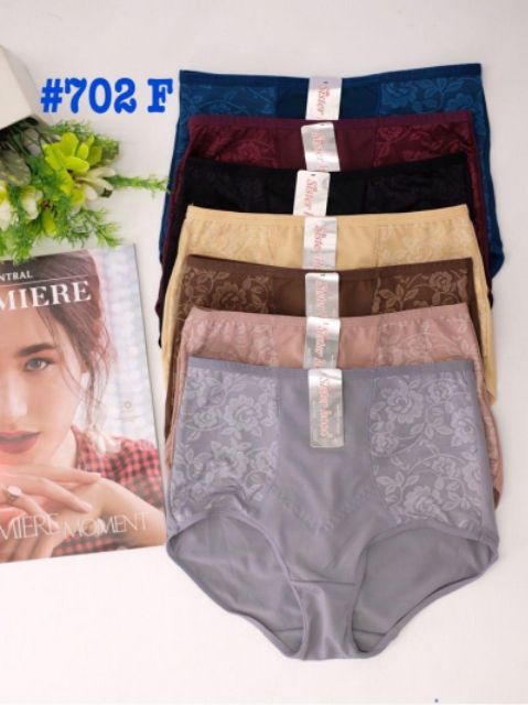 Quần Lót Bigsize Thái Lan 702 Lưng Cao, Thun Lạnh