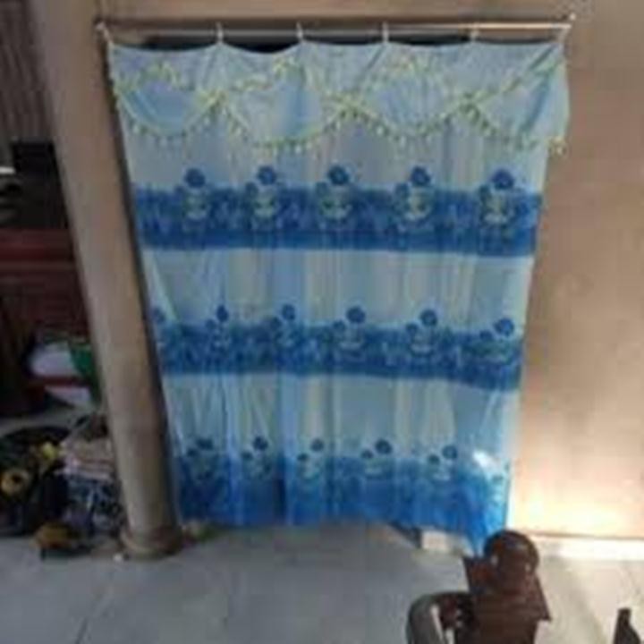 Màn / Rèm / Ri Đô Ngăn Phòng - Vải Thun Lạnh Loại 1 : R  x C  - Giao Màu Ngẫu Nhiên