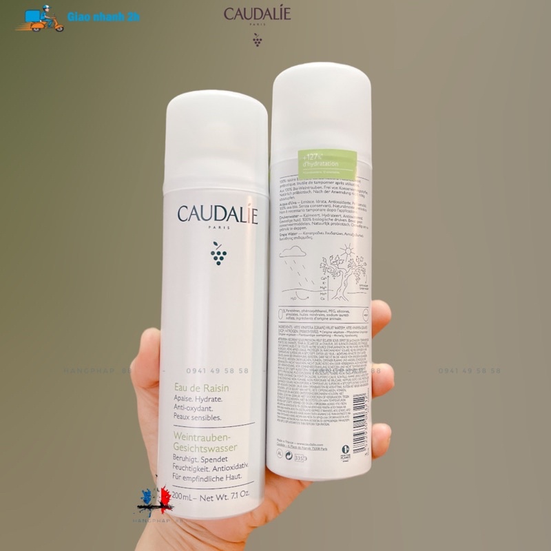 Xịt khoáng Caudalie Pháp