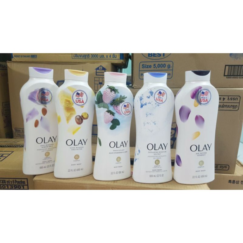 Sữa tắm Olay Age Defying with Vitamin E