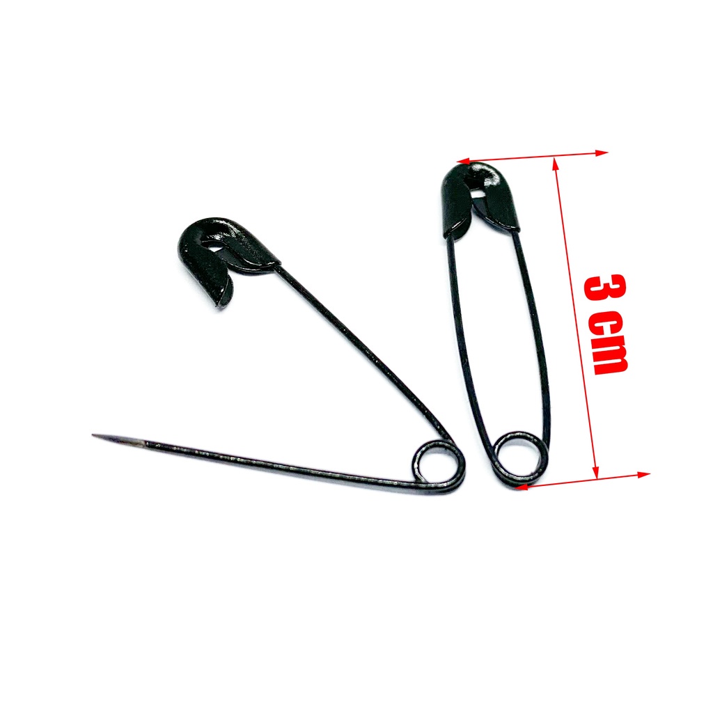 Set 50 ghim cài bằng thép không gỉ cỡ lớn nhiều màu sắc dùng may vá thủ công