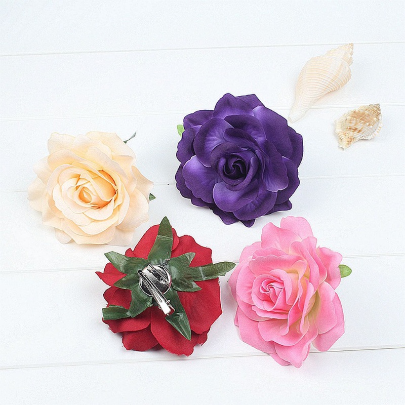 2 Trâm Cài Tóc Hình Hoa Hồng Cho Cô Dâu