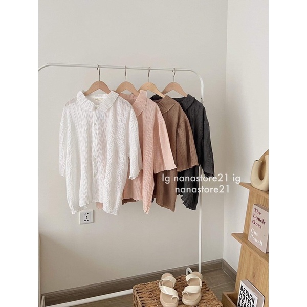 Áo sơ mi cộc tay Nana21 Nanastore21
