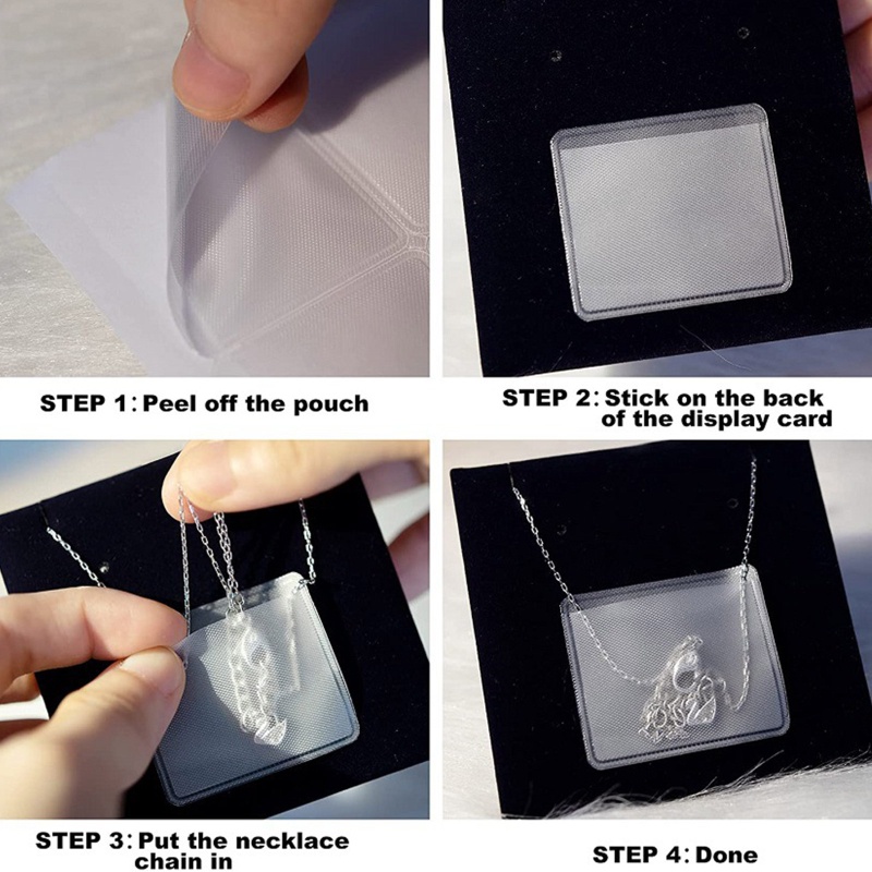 Túi Đựng Thẻ Bằng Nhựa Tự Dính Tiện Dụng