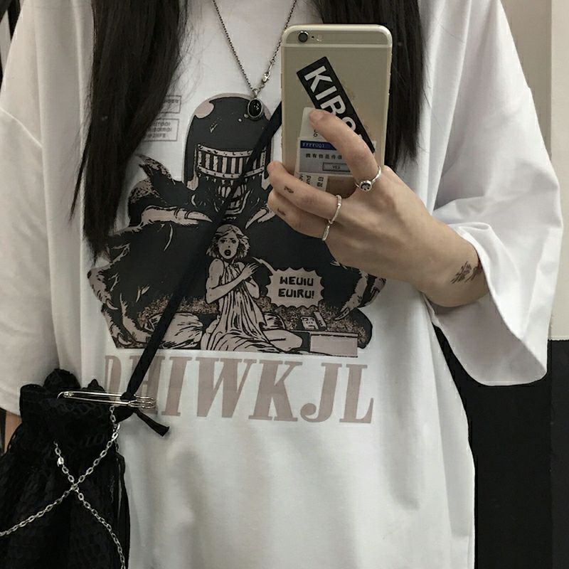 Áo Thun Tay Lỡ Nam Nữ Unisex Form Rộng Ulzzang