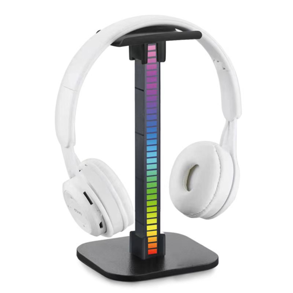 Giá Đỡ Tai Nghe Chơi Game Để Bàn H3C RGB Có Đèn LED Cổng USB