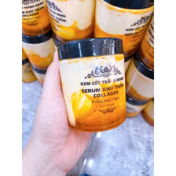 Kem cốt  Trắng da