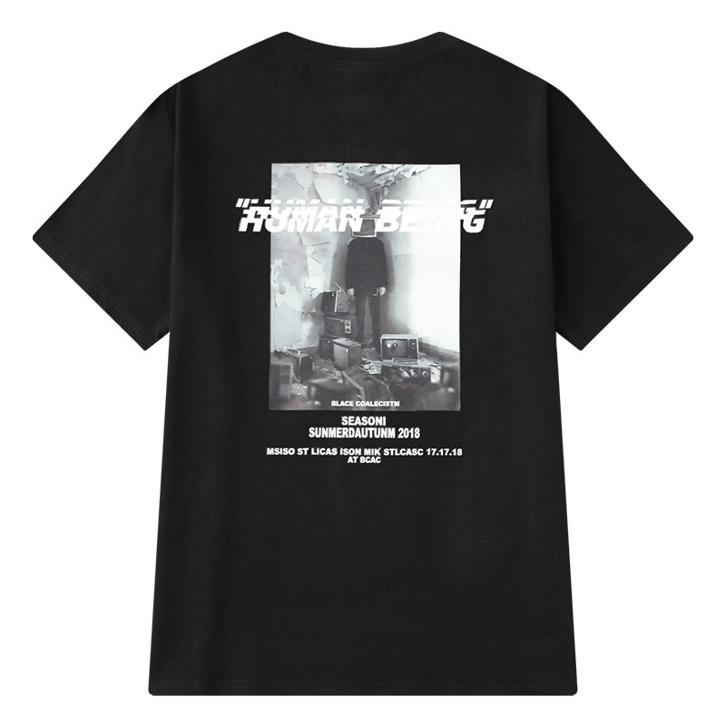 Áo thun ngắn tay Nelly in hình "Human Being" áo phông ngắn tay