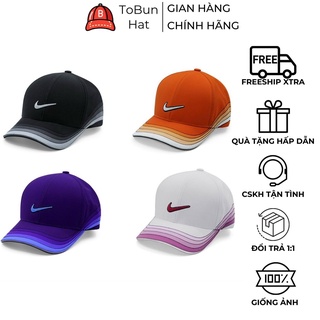 Mũ Lưỡi Trai, Nón Kết Nike Sóng Cao Cấp Phong Cách Thể Thao 4 Màu Sắc