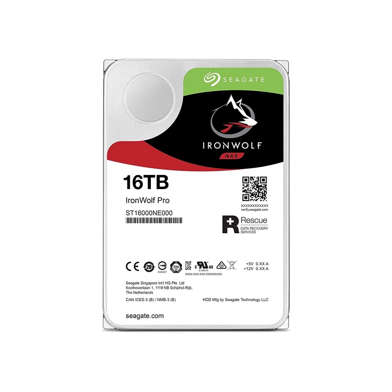 Ổ cứng cắm trong Nas Seagate IronWolf Pro 3.5'' 12/16/18/20TB