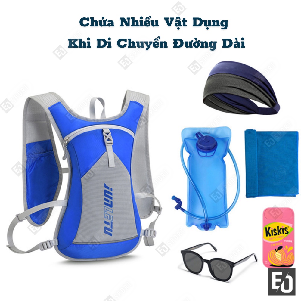 Balo Chạy Bộ Leo Núi Đạp Xe Vest Nước 2L Nhiều Túi Cài Phụ Kiện – Eo.sportdz