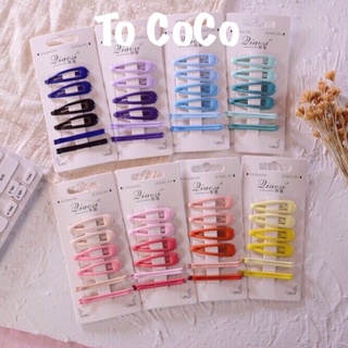 SÉT 8 KẸP TÓC HÌNH GIỌT NƯỚC,KẸP GHIM TĂM THANH LỊCH