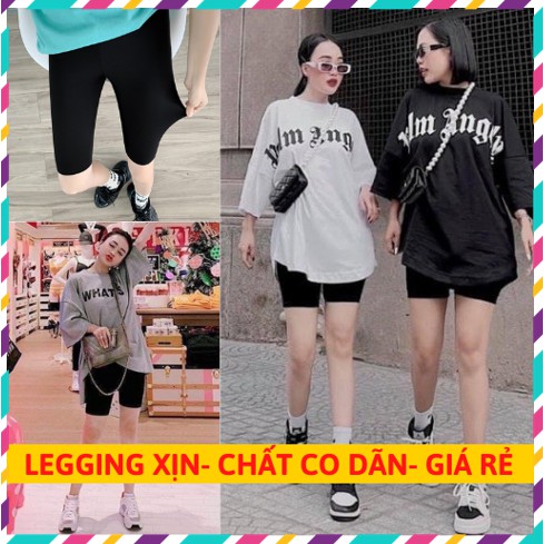 [QUẦN LEGGING LỬNG] Quần legging lửng nữ thể thao legging đùi co dãn quần ngố nữ