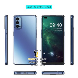 OPPO Reno4 Pro - Ốp lưng silicon dẻo trong suốt OPPO Reno4 5G