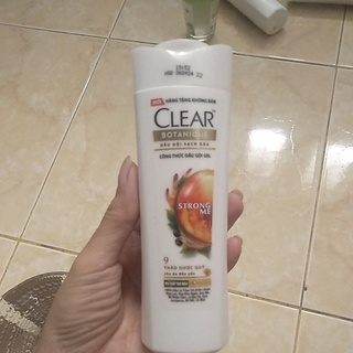 3 chai dầu gội Clear thảo dược 70ml