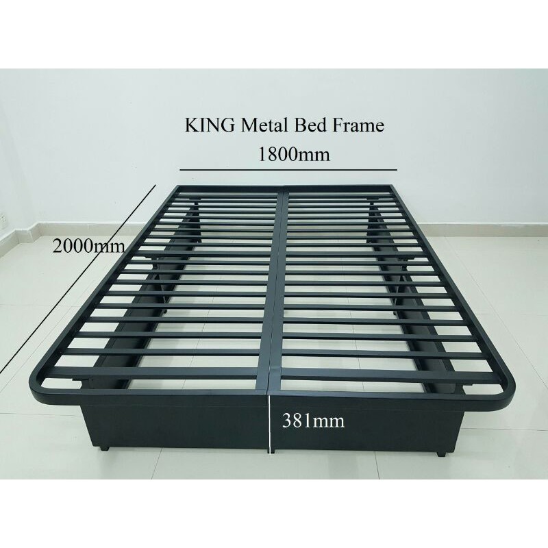 Giường sắt lắp ráp KING size 1.8×2m