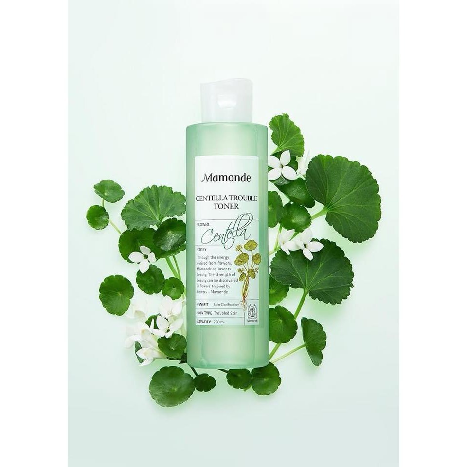 Nước Hoa Hồng Rau Má Mamonde Centella Trouble Toner 150ml