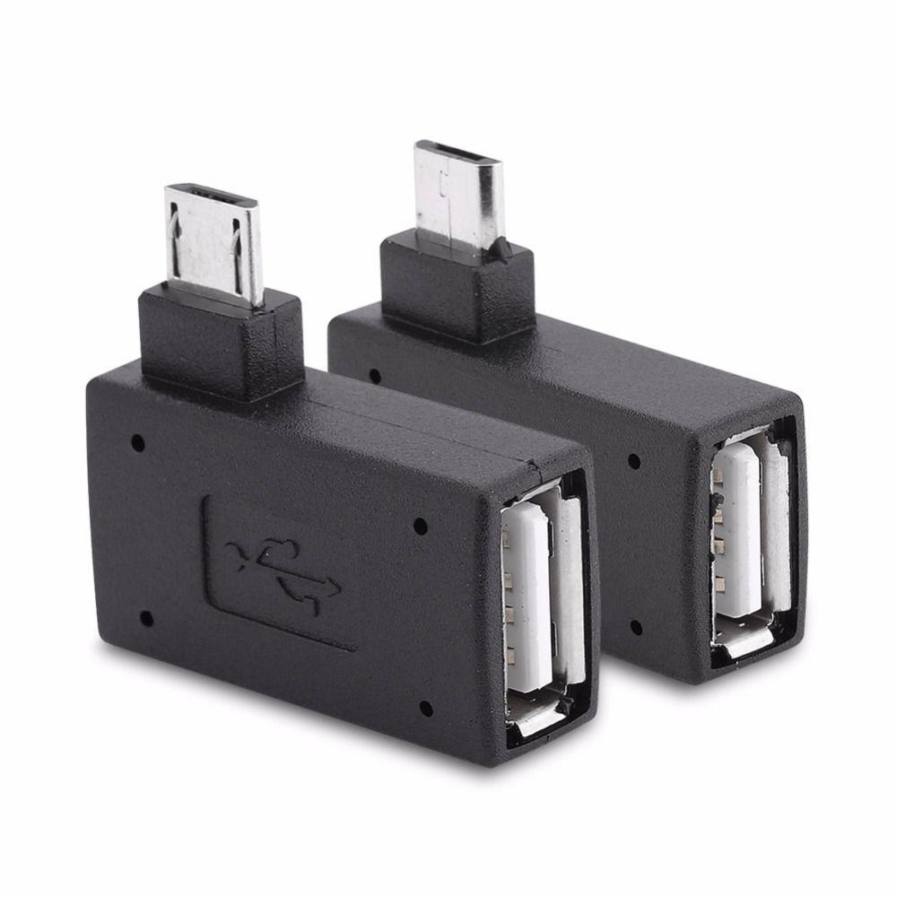 JONYE Đầu Chuyển Đổi 90 Độ Micro USB Cho Điện Thoại Android / Máy Tính Bảng