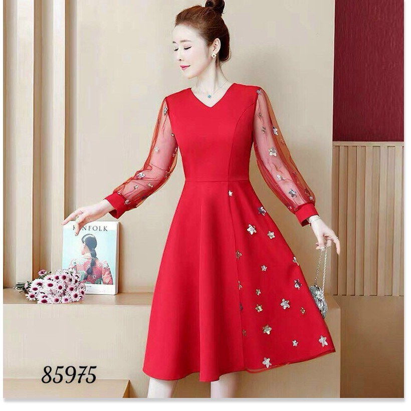 ĐẦM XÒE NỮ SIÊU XINH DÀNH CHO QUÝ CÔ NƯƠNG LANA FASHION