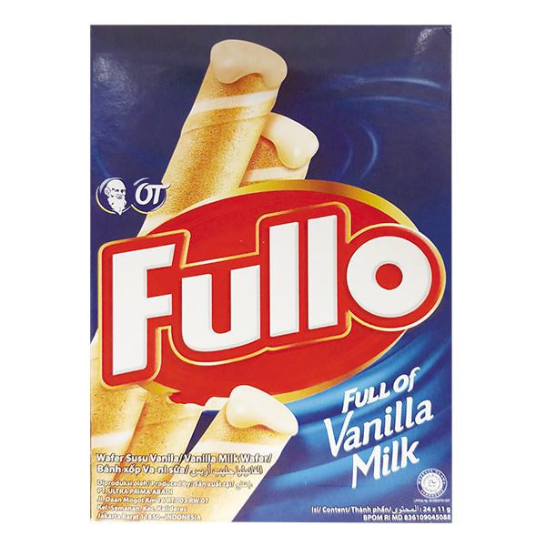 Bánh xốp Fullo vani 264g