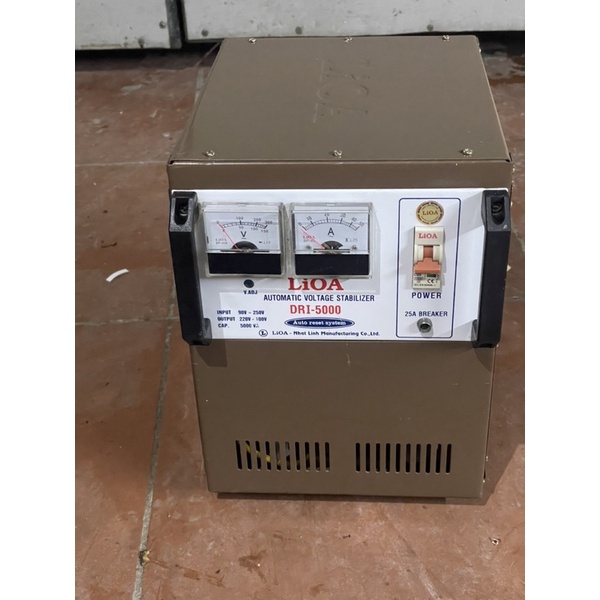Ổn áp Lioa cũ 5kva dải 90v - 250v