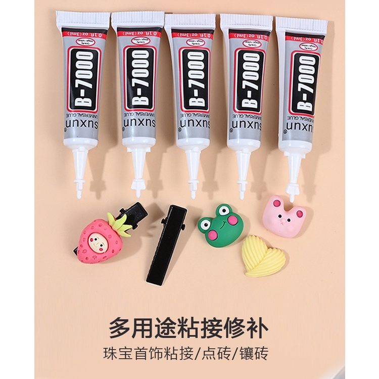 1 Tuýp Keo Nhựa Trong 3Ml B7000 Tự Dán Sửa Chữa Điện Thoại Tiện Dụng