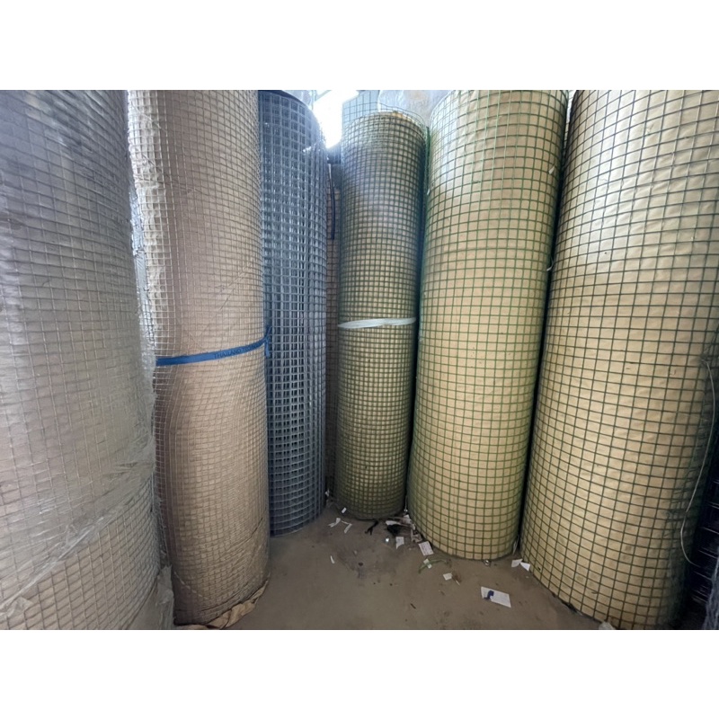 Lưới xanh bọc nhựa chống rỉ khổ 1m và 1,2m