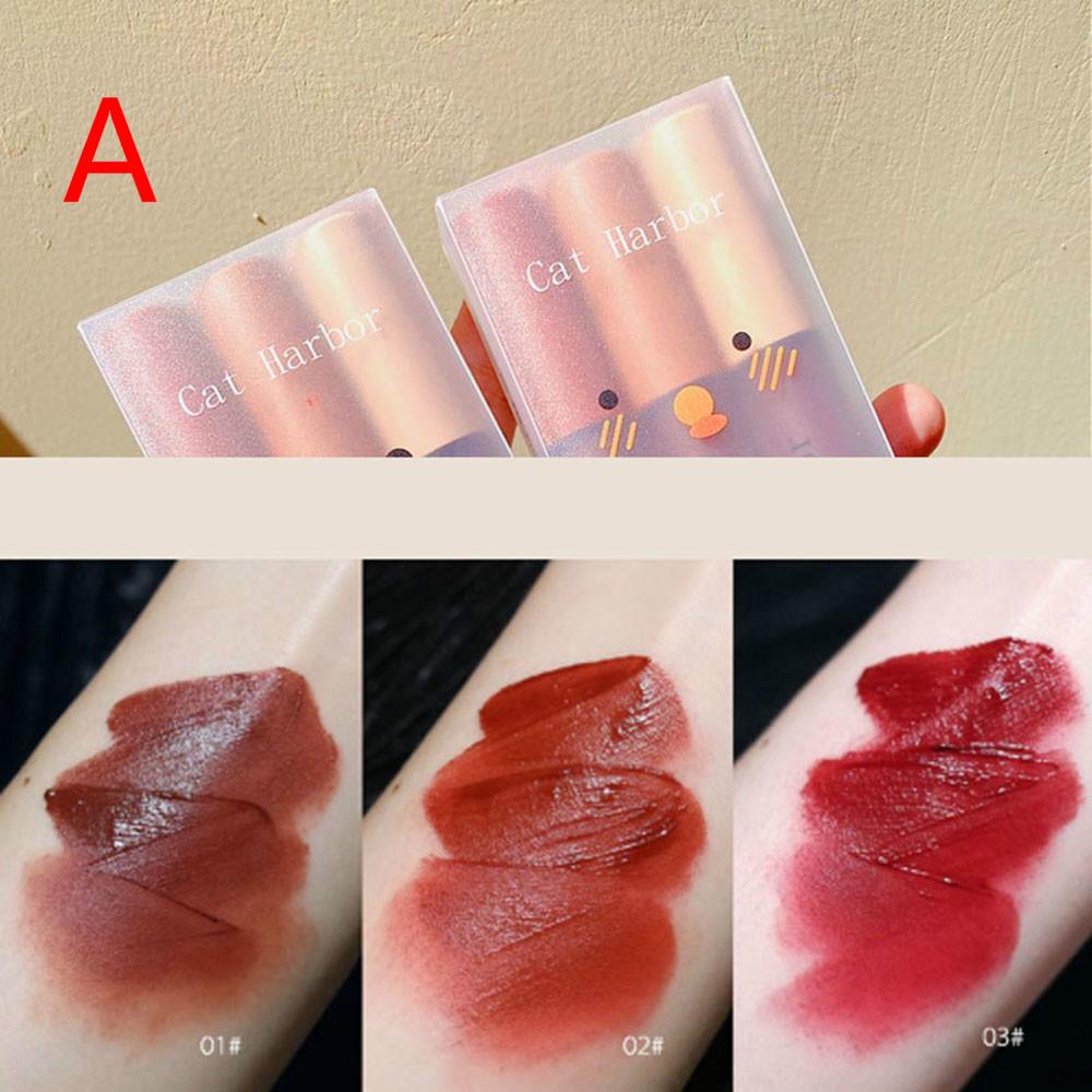 Set 3 son môi chống thấm nước chống dính dùng làm quà tặng cho nữ | BigBuy360 - bigbuy360.vn