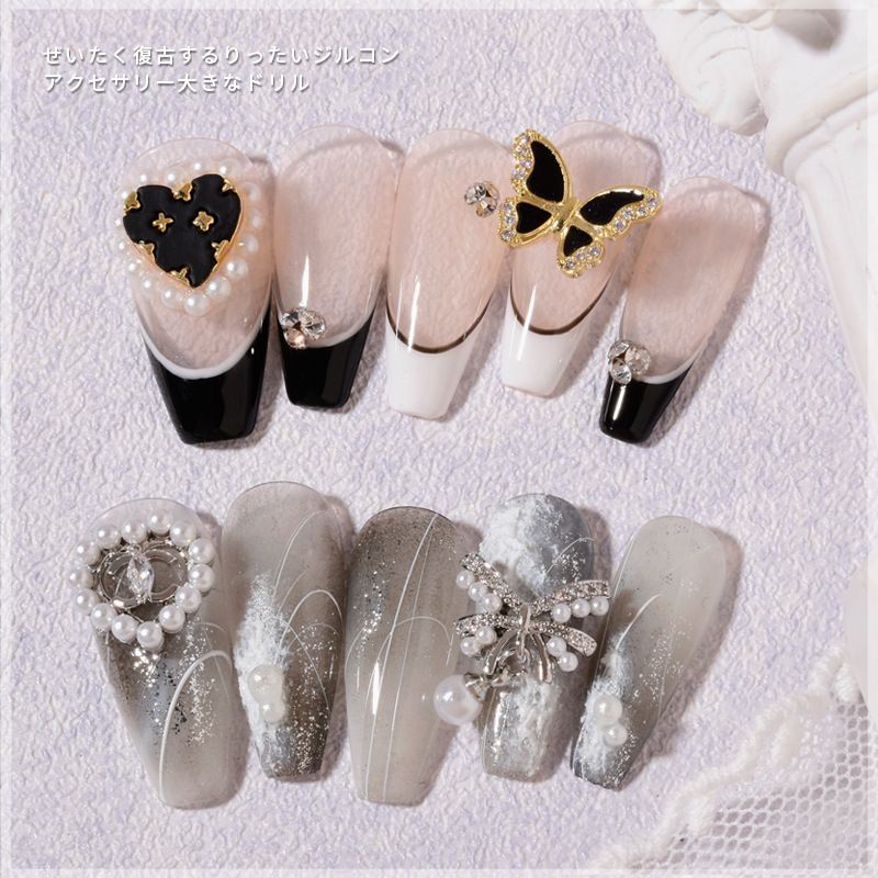 Charm bươm đá nail cao cấp