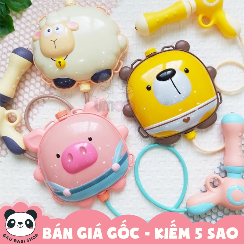 FREE SHIP !!! Súng nước kèm Balo cắp vai UMOO cực xinh cho bé