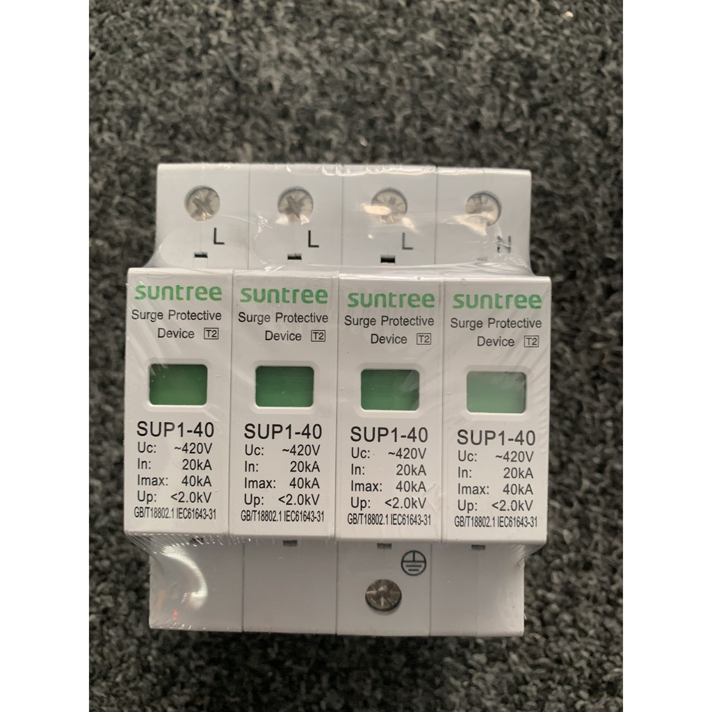 Chống sét lan truyền AC 3 pha Suntree 4P 420V 20-40KA