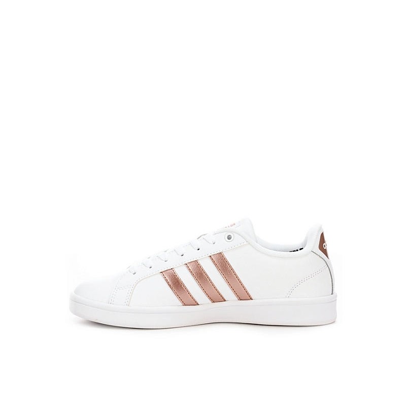 Giày Nữ Chính Hãng ADIDAS CLOUDFOAM ADVANTAGE STRIPES Màu Trắng Size 37- 38 (US: 6.5)