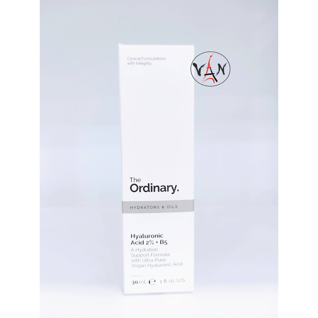 [ Ordinary phiên bản Canada] Tinh chất cấp ẩm phục hồi the ordinary hyaluronic acid 2% + B5 30ml