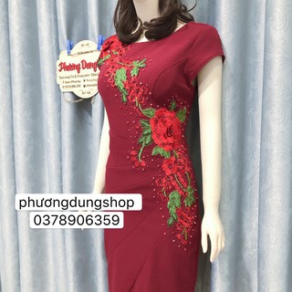 Đầm Body Trung Niên Kết Đá