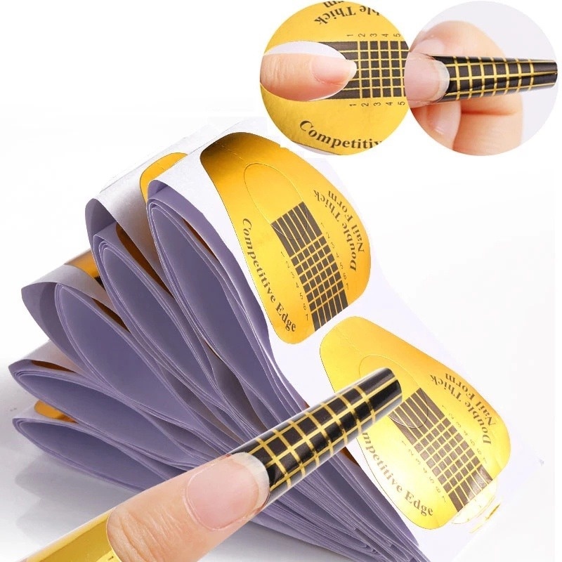 Bộ 100 Miếng Dán Nối Móng Tay Chống Nước