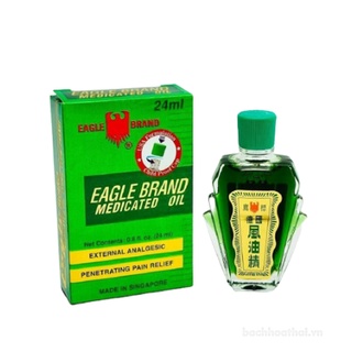 DẦU GIÓ XANH SINGAPORE CON Ó 24ml