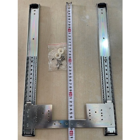 Ray trượt giấu cánh cửa 35x400/550mm