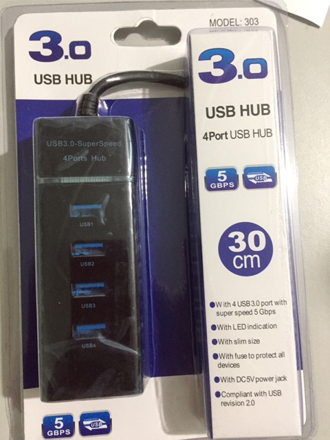 Bộ chia usb 4 cổng 3.0