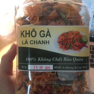 500g khô gà ta gia lai giã tay