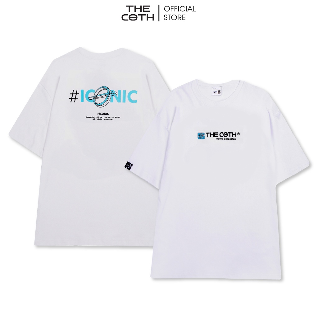 Áo thun unisex Icy Logo Tee, form rộng mặc thoải mái cực thích Thương Hiệu The Coth AT2U0602