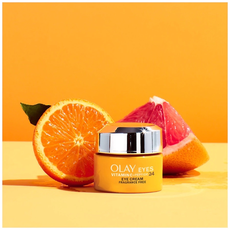 Kem dưỡng trắng da vùng mắt Olay Vitamin C + Peptide 24 Brightening Eye Cream 15ml Hàng Mỹ