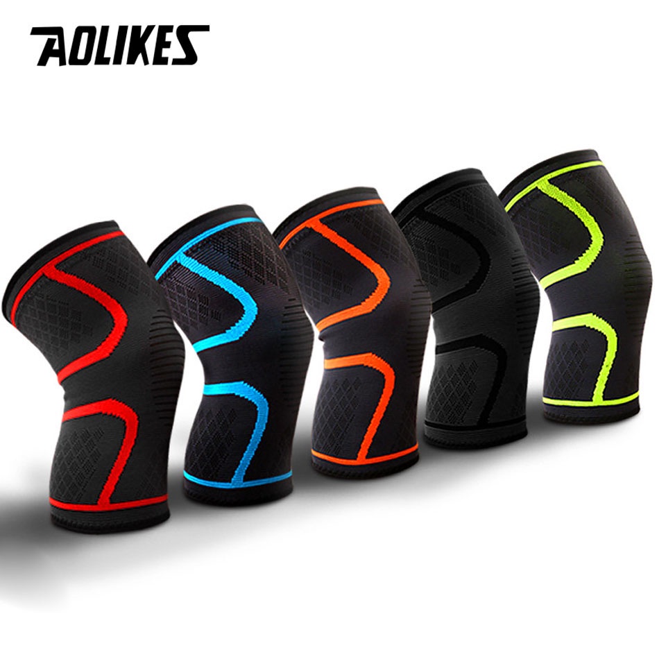 AOLIKES 1 Đai Quấn Đầu Gối Hỗ Trợ Tập Thể Thao