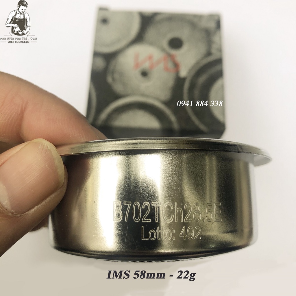 Filter IMS 58mm - Baket IMS 58mm - Rổ IMS 58mm Loại Đôi 22g