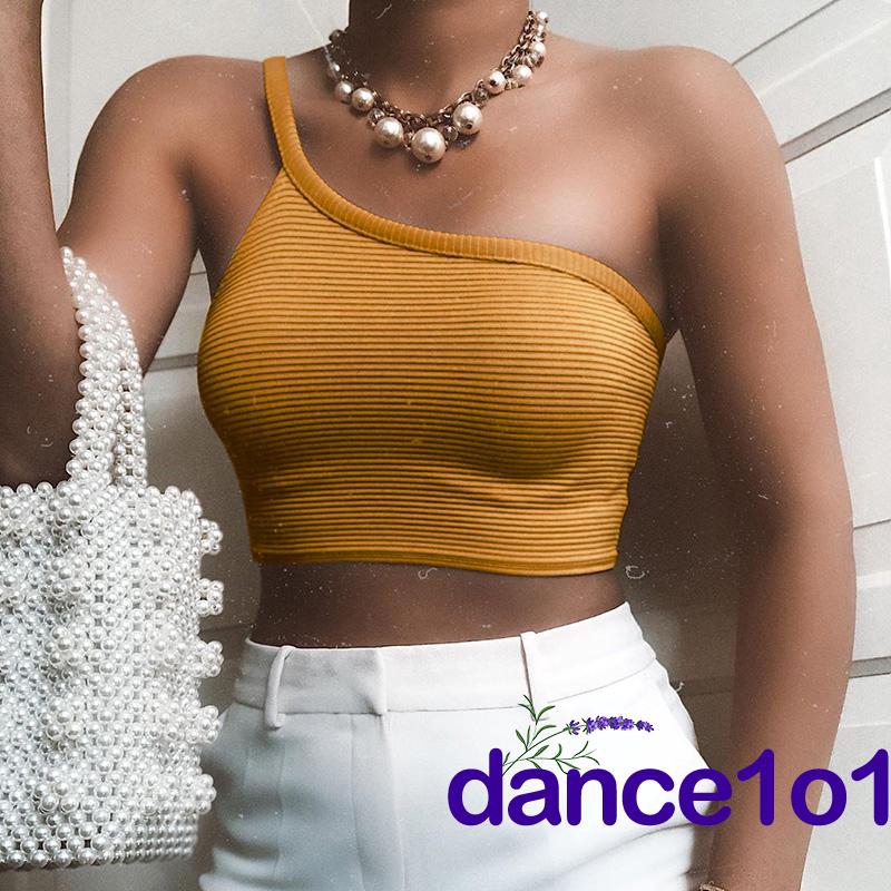 Áo thun lệch vai thời trang mùa hè quyến rũ cho nữ