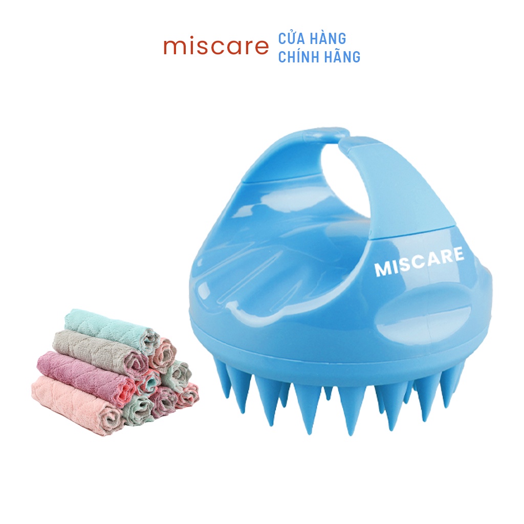 Combo 1 Lược gội đầu Miscare + 10 Khăn lau Miscare