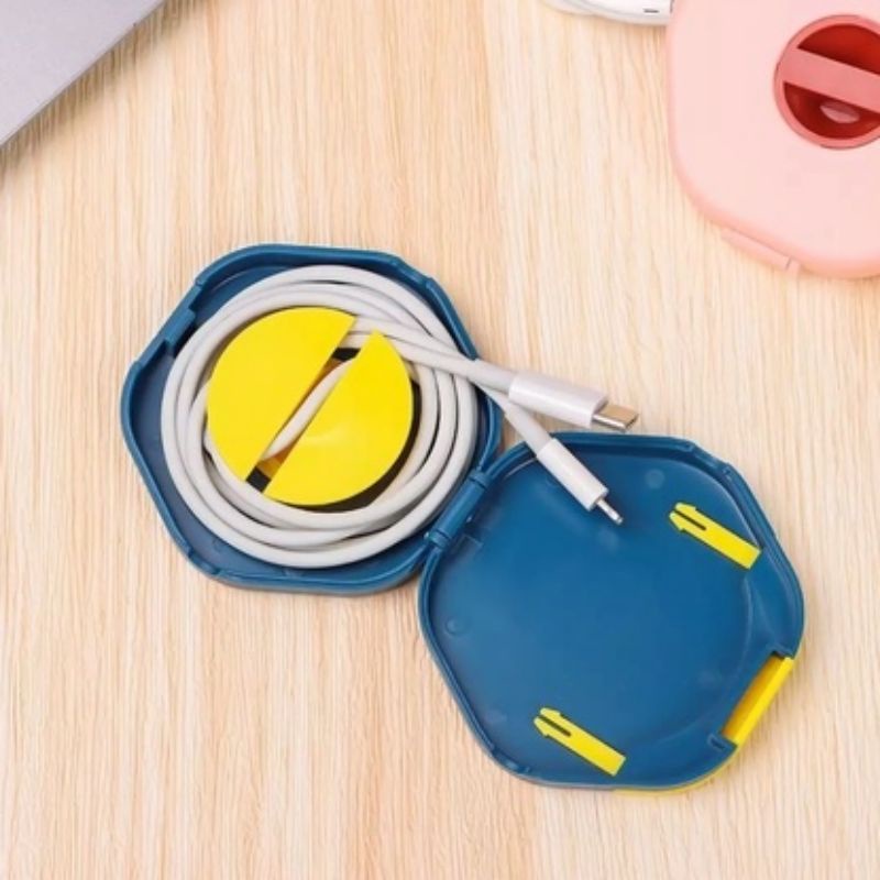 Dụng Cụ Quấn Dây Cáp Đa Năng 4 Màu Hình Lục Giác