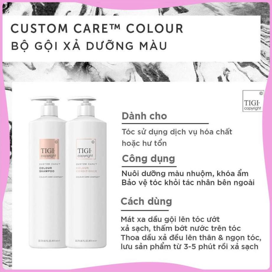 DẦU GỘI TIGI COPYRIGHT REPAIR PHỤC HỒI 970ML CHÍNH HÃNG Ⓒ
