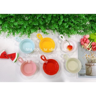 Bát ăn dặm gốm sứ hình Gáo giọt lệ cho bé 70ml