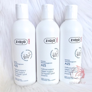 Dầu tắm dưỡng ẩm dịu nhẹ ZiajaMed Atopy Azs